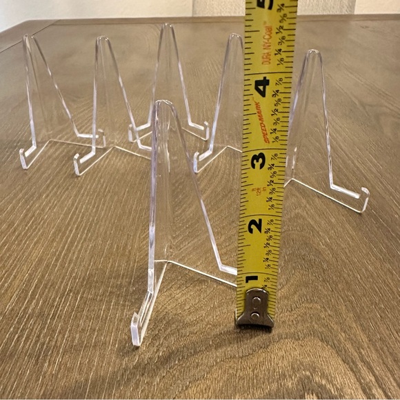 Acrylic Card‎ Display Stand Set of 6 - Picture 6 of 7